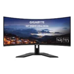 GIGABYTE 34" 144Hz 2K Curved Gaming Monitor 1ms FreeSync Premium, UWQHD 3440 x 1440 VA 1500R Display, (MPRT), 90% DCI-P3, VESA Display HDR400, 2x DisplayPort 1.4, 2x HDMI 2.0 G34WQC A-SA