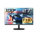 ASRock 27" 100Hz (Max.) IPS FHD Gaming Monitor FreeSync (AMD Adaptive Sync) 1920 x 1080 sRGB 99% Challenger CL27FF